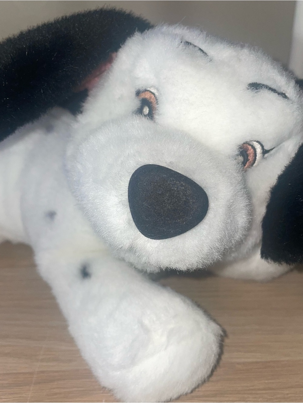 90’s Vintage 12” Dog Plush 101 Dalmations ~ Disney Toy No Collar